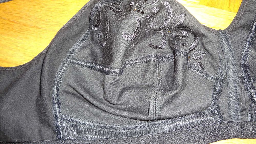 Biustonosz M&S 85D/38D bez fiszbin jak doreen, bawełna