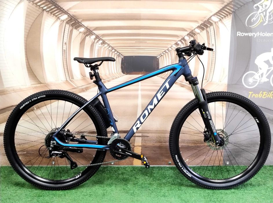 Rower górski Romet Mustang M7.1 27,5"rama alumin. 19" HAMULCE TARCZOWE