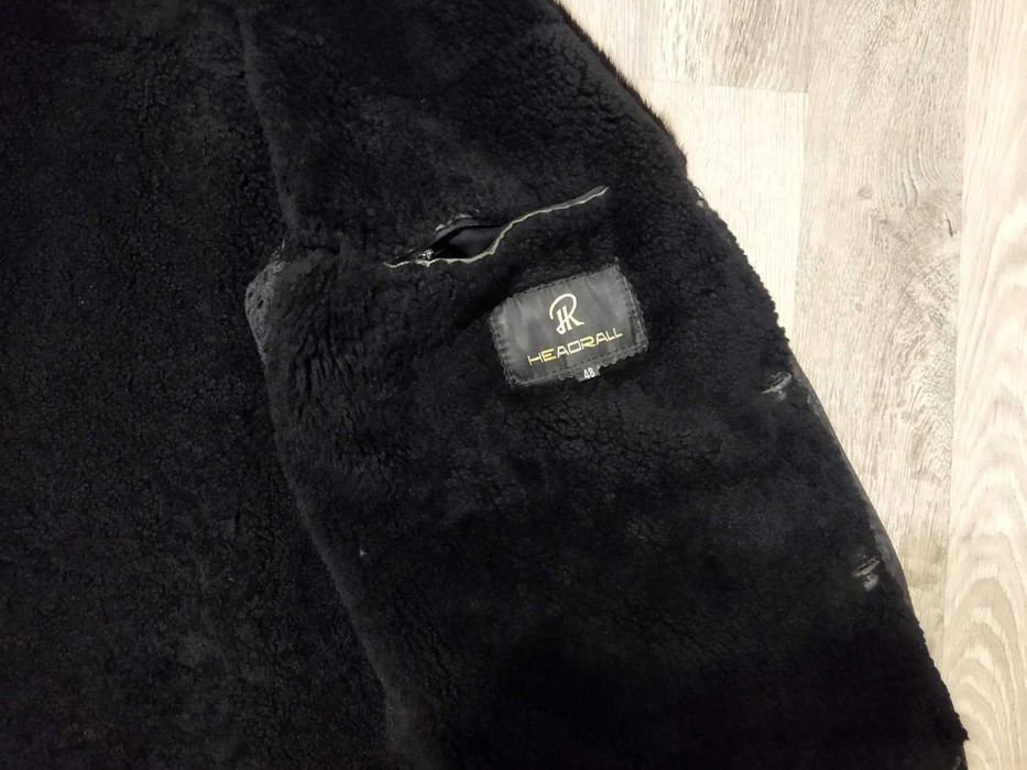 Дубленка с мехом норки ( кожа )