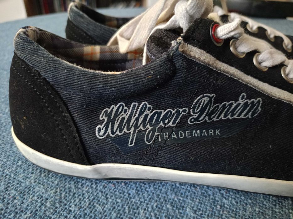 TOMMY HILFIGER trampki roz 41 26cm i Skóra Stan Dobry Okazja