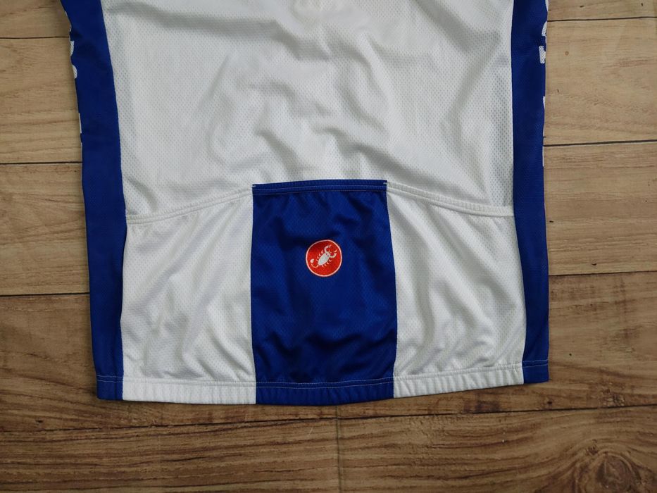 CASTELLI Koszulka Rowerowa TDC Full Zip Kieszeniami na Plecach r. XXL