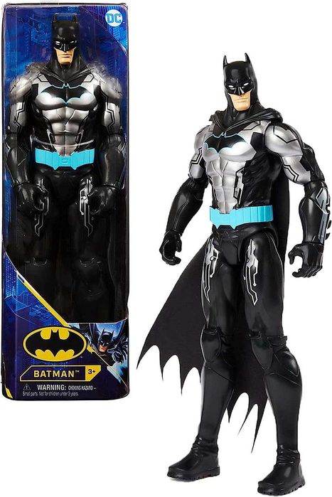 30 см фігурка Batman Bat-Tech Action Figure чорний/синій костюм