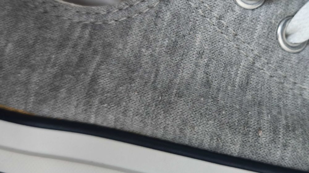 Piękne trampki tenisówki sneakersy Converse siwe szare