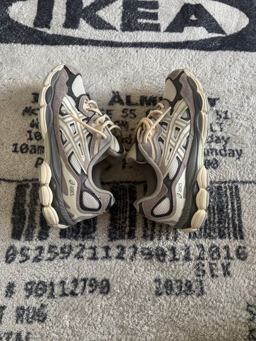 ASICS Gel NYC Cream Grey 41.5