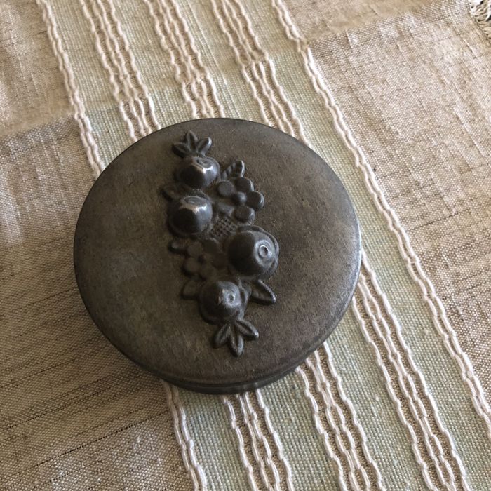 Guarda joias antigo em prata