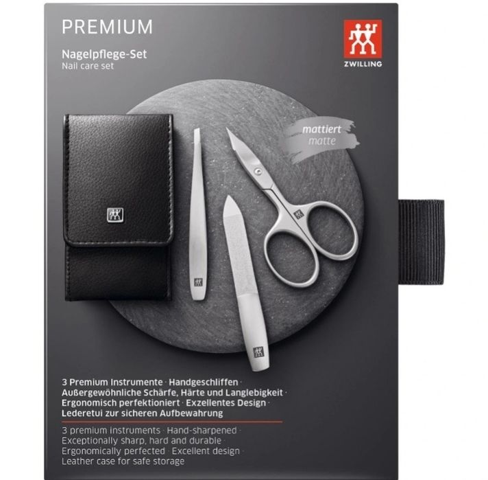 Чоловічий набір для ногтів Zwilling. Новий