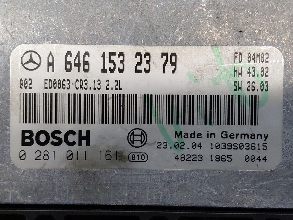 Centralina motor / ECU MERCEDES-BENZ Vito / Vito Combi (W639)