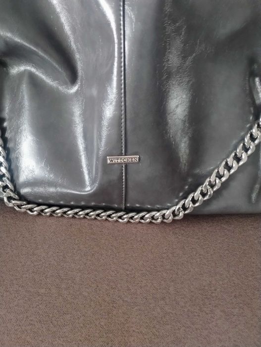 Torebka Wittchen shopperka szara