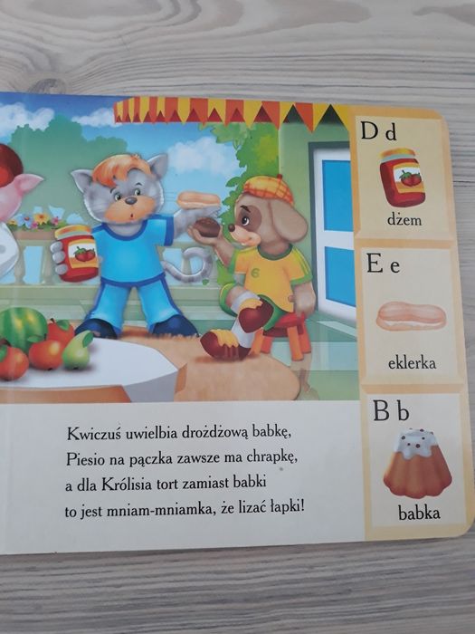 Książka Poznaję litery