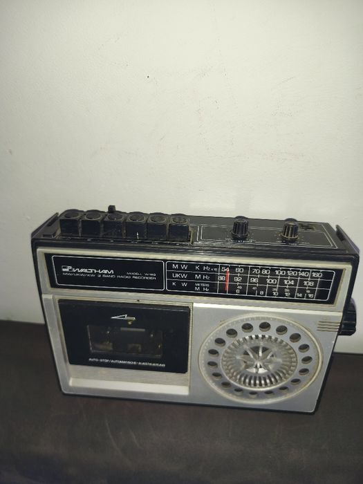 Radioodtwarzacz kasetowy Waltham W189 Unikat