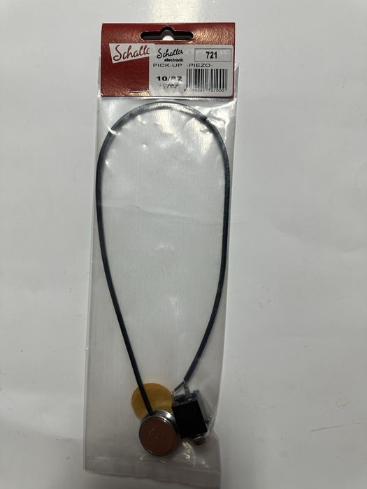 Pick up Schaller  721 (10/82) t Piezo Guitar/and bass  w/Jack