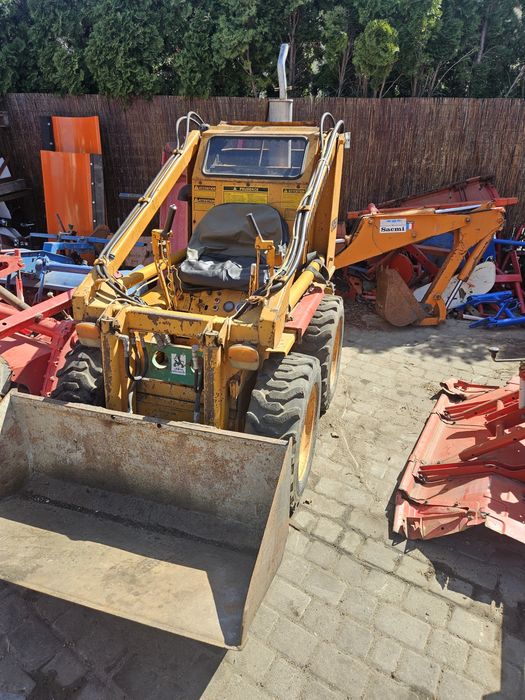 Case 1816B + ramię kopiące miniładowarka kołowa koparka, bobcat