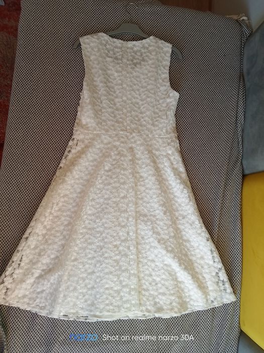 Sukienka slub/ chrzciny/komunia do kolan i bolerko