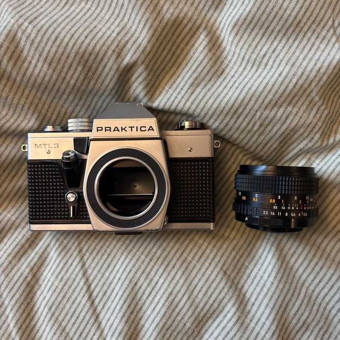 Pentacon Praktica MTL3 - testada e funcionando perfeitamente64284357198338122