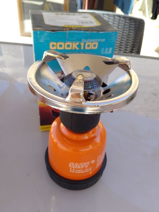 Fogareiro de Campismo Portátil COOK 100 Professional