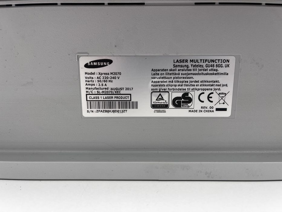 Продам принтер SAMSUNG GU46.6GG.UK