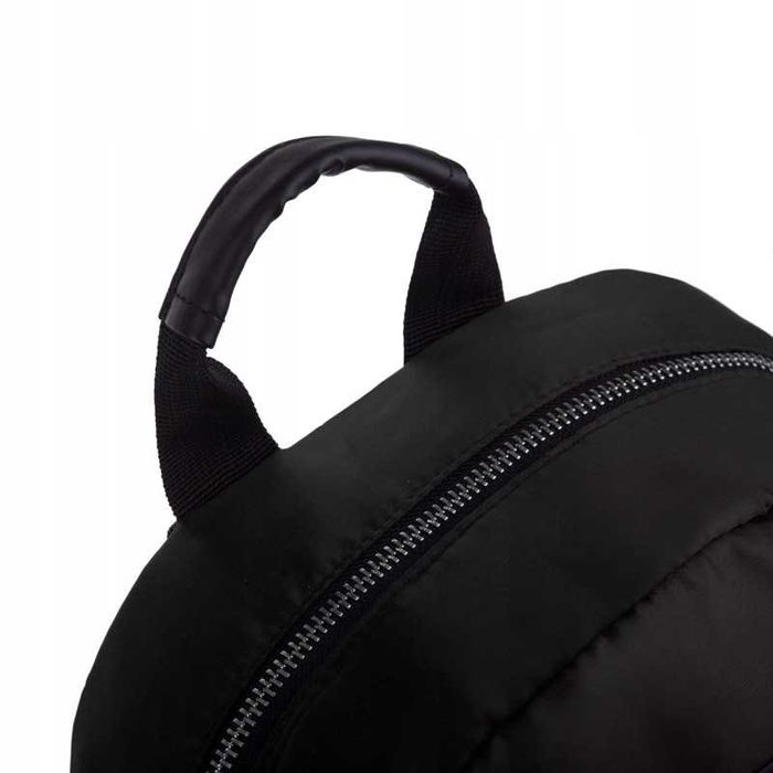 BETLEWSKI miękki plecak damski czarny sportowy pakowny regulowany A4