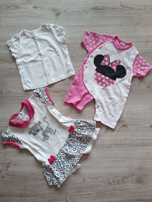 Zestaw ubranek niemowlęcych dla dziewczynki rozmiar 68