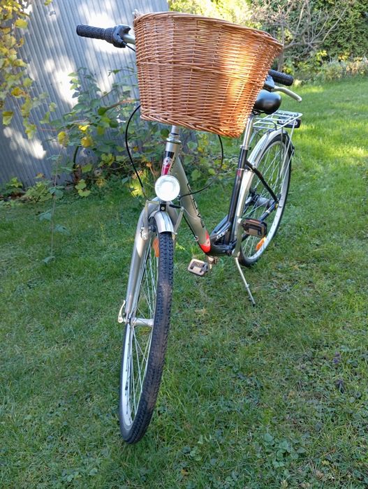 Rower damka aluminiowy