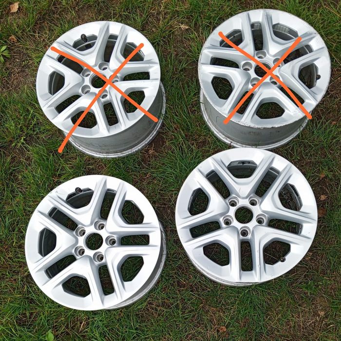 Felgi aluminiowe 16 Jeep Compass 5x110 czujniki