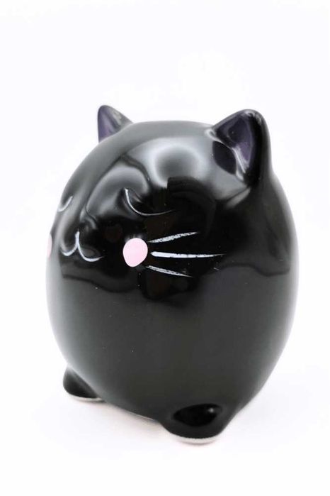 Skarbonka czarny kotek