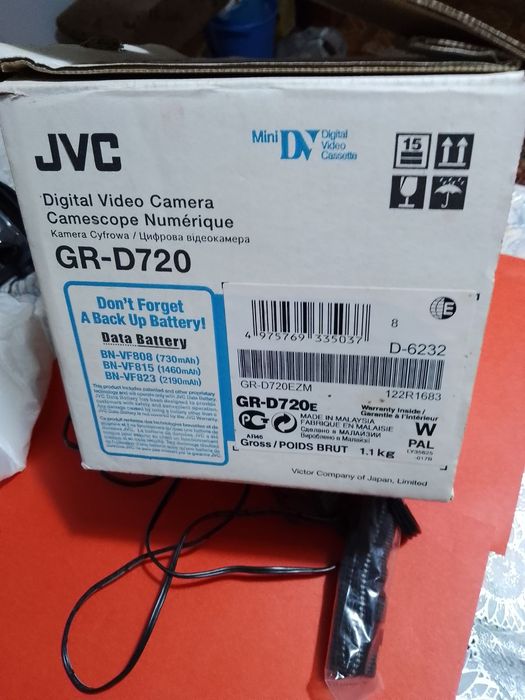 Цифровая видеокамера JVCG- R- Д 720 Е