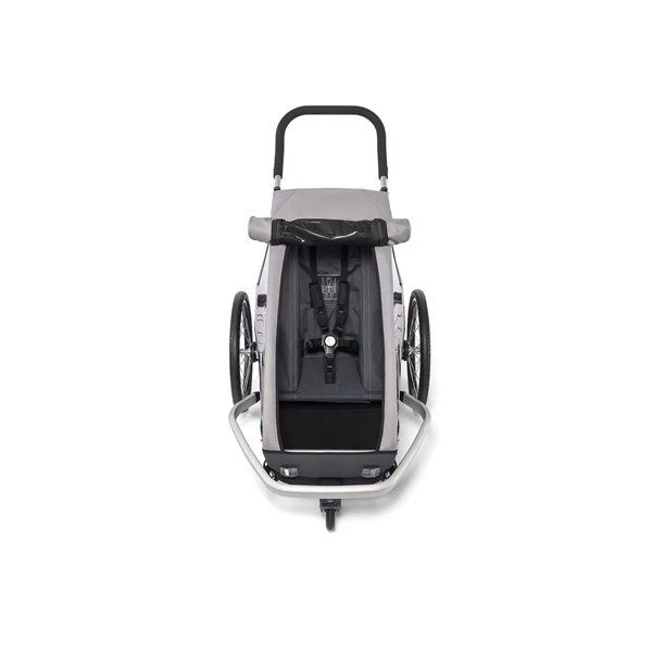 wozek spacerowy przyczepka rowerowa Croozer Keeke 1 Stone Grey