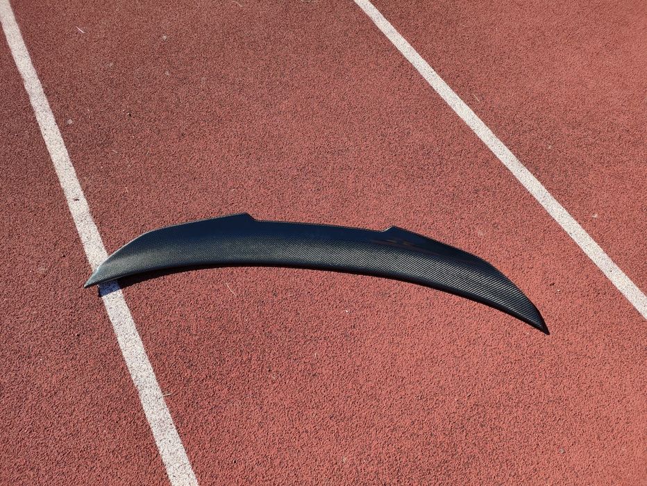 Карбоновый спойлер багажника BMW E90 PSM M4 диффузор сплиттер сплiтер