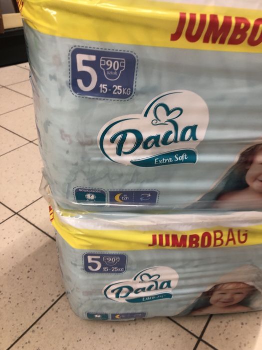 Pieluchy Dada 5 Extra Soft duuuuże paki.Szybka wysyłka!