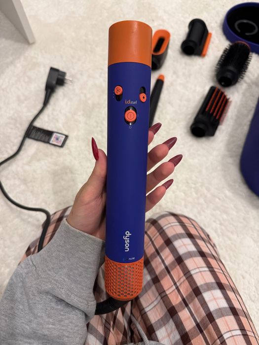 Dyson airwrap i.d Modelador  (Azul Vinca/ Topázio)