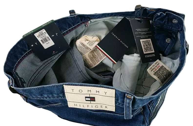Męskie jeansy Tommy Hilfiger Houston -Slim Taper nowe oryg. - W30/L32