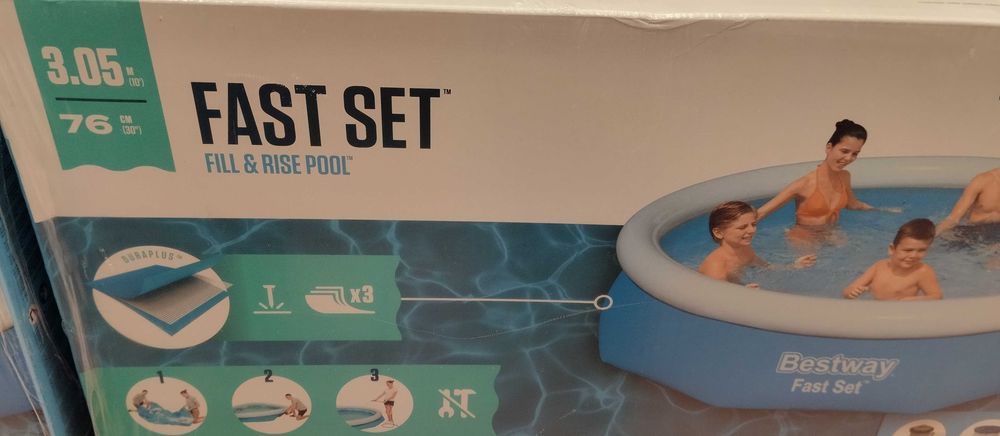 Piscina e seus acessórios