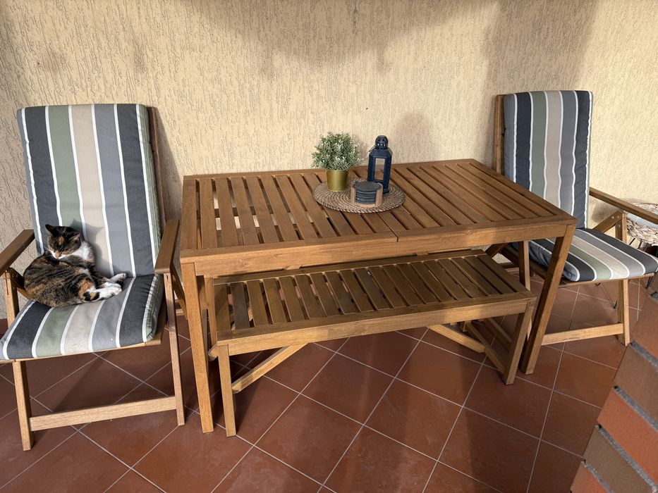 Zestaw mebli ogrodowych Ikea