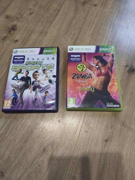 Dwie gry Xbox 360 Kinect