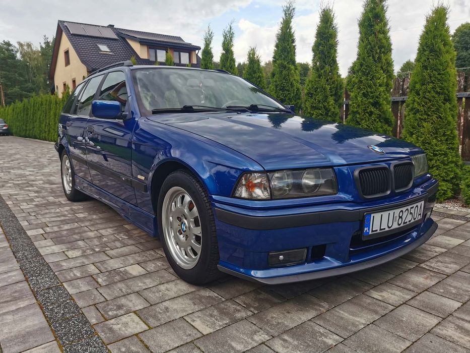 BMW E36 316i – fabryczny M-Pakiet, Avusblau