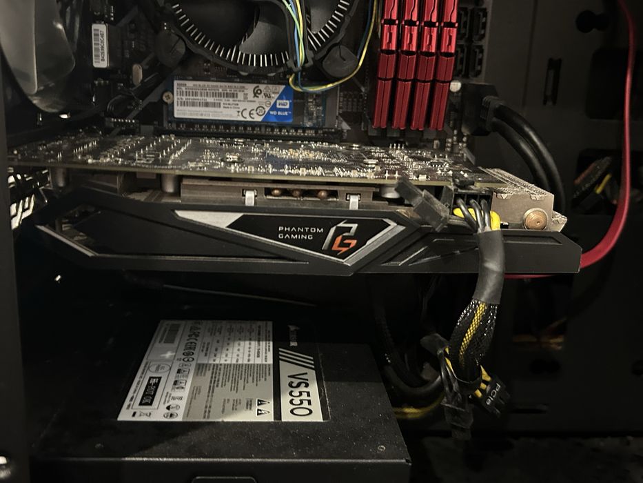 PC Gaming i3 9100f Rx 570 8GB 16Gb ram DDR4 SSD m.2 500gb