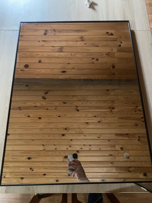 Espelho de casa de banho com ledes