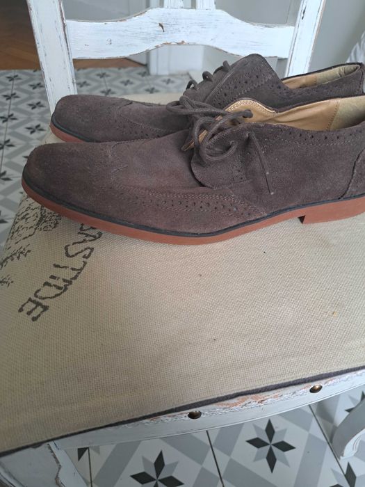 Buty meskie braz zamsz Stacey Adams 43