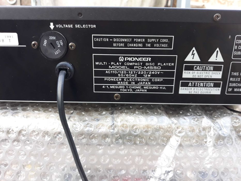 PIONEER PD-M550 проигрыватель компакт дисков картридж на 6 cd\ c Германии