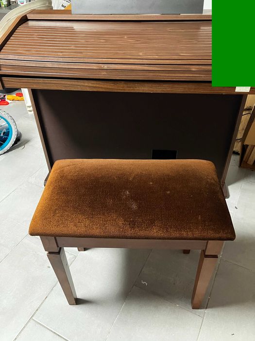 Órgão Viscount RBX 2000 — Completo, com banco e pedaleira