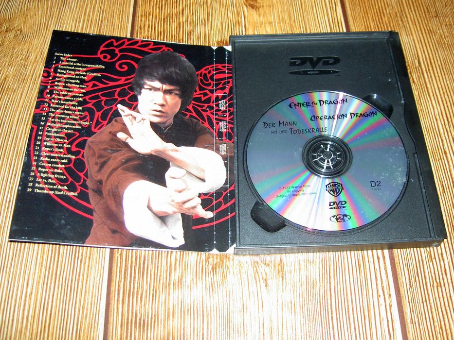 Bruce Lee Wejście Smoka Droga Smoka Wściekłe Pięści DVD