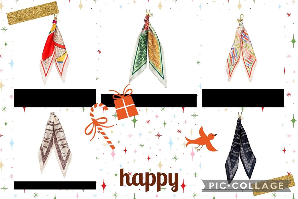 Twillies de seda novos ch