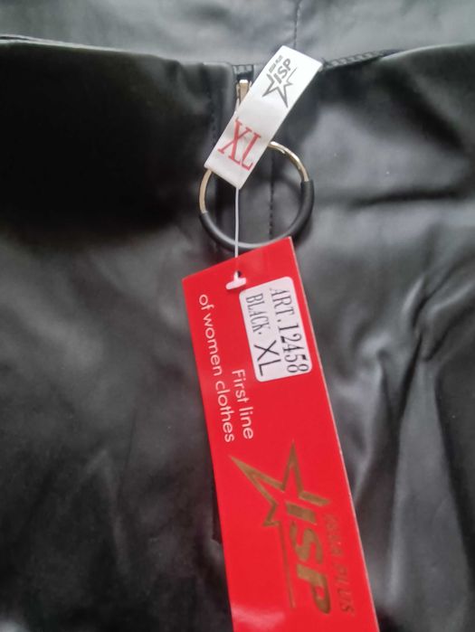 Шорти зі шкірзамінника Issa Plus, ХЛ