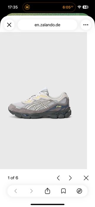 Жіночі кросівки Asics 39 розмір (24,5 см)