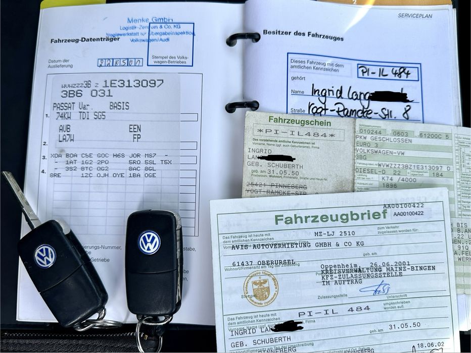 Volkswagen Passat B5FL 1.9TDI 101KM 250.000km 1- właściciel