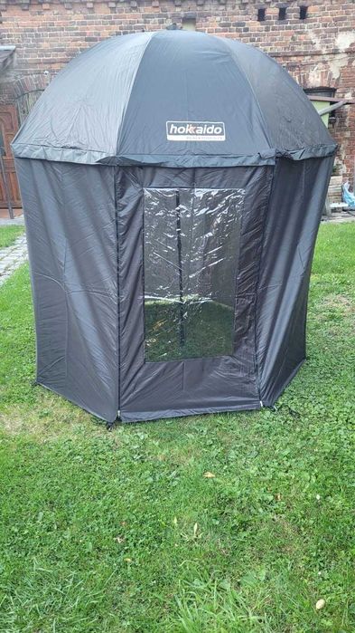 Parasol wędkarski czasza 240cm namiot osłona boczna UV