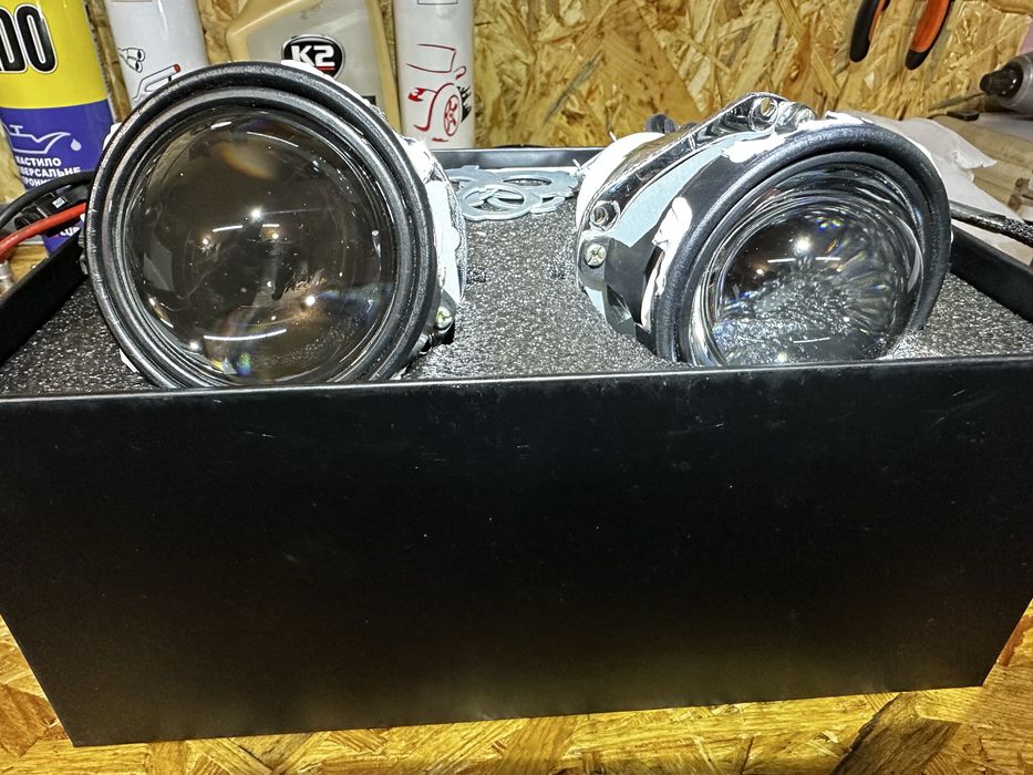 Линзы 2.5 дюйма h4