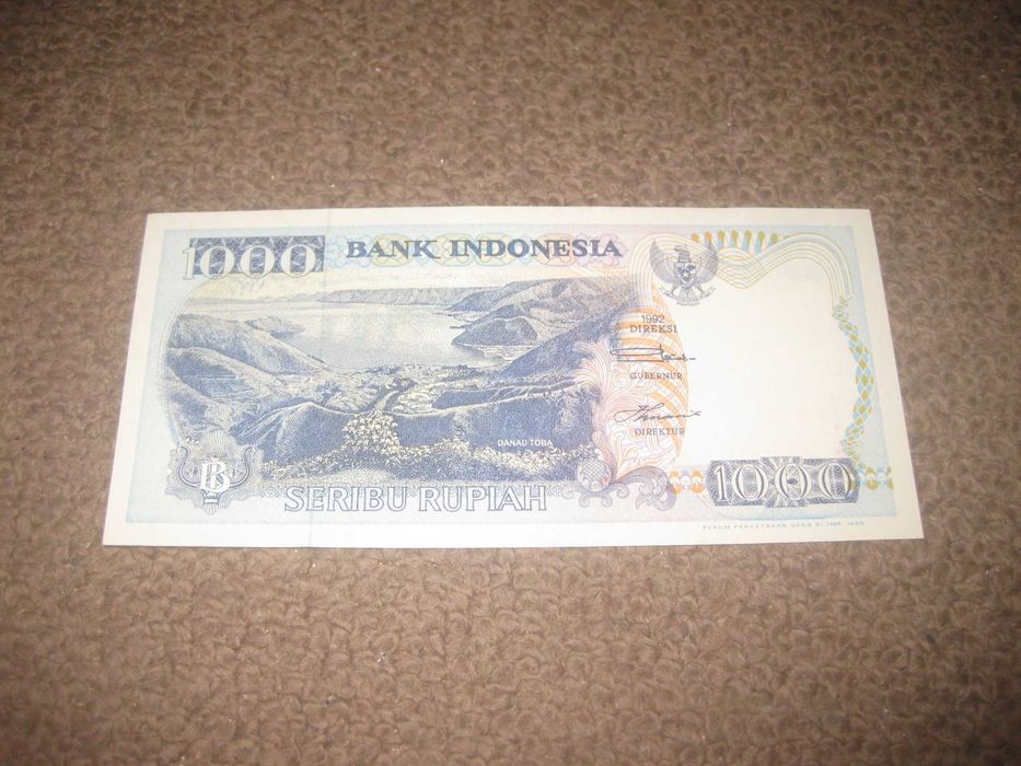 Nota da Indonésia "1000 Rupiah" UNC