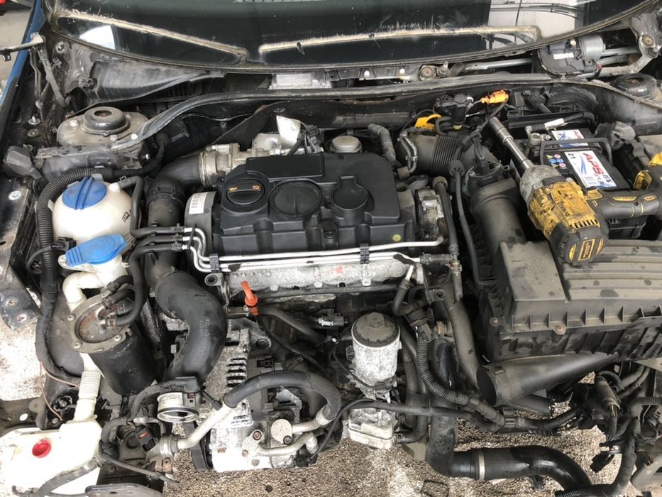 Мотор 1.9 двигун AVQ BKC BXE BRU BLS Гольф Туран Каді Пасат Шкода