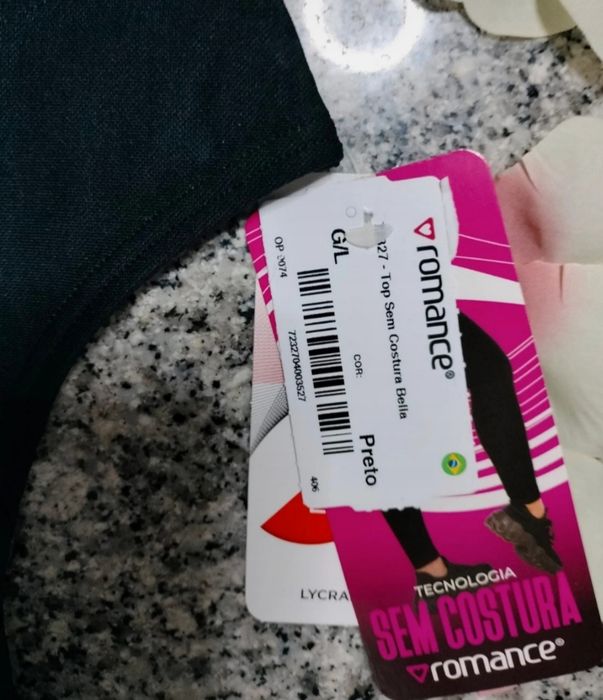 Top Sem Costura - Novo